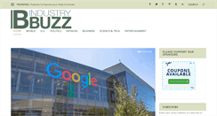 Desktop Screenshot of industry-buzz.com